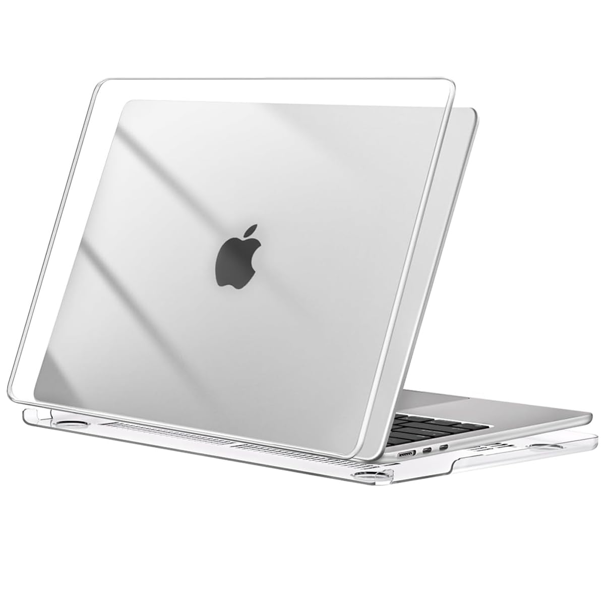 Valente MacBook Air 13.6 M2 M3 M4 hard shell case clear with keyboard cover included