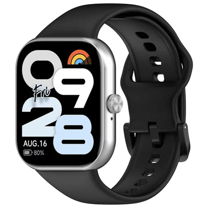 Valente Silicone Strap Compatible with Redmi Watch Move | Soft Replacement Watch Band | Adjustable Sport Wrist Band with Secure Buckle (pack of 2)