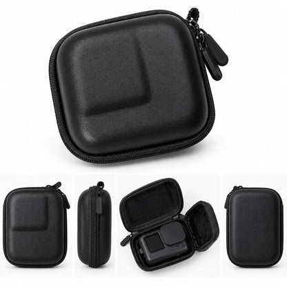 Valente Premium Hard Shell Protective Carrying & Storage Case Compatible with Insta360 Ace/Ace Pro/Ace Pro 2, DJI Osmo Action 4/5 Pro & GoPro (Black)