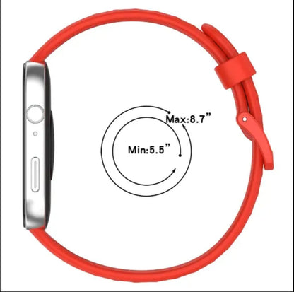 Valente Silicone Watch Strap Compatible with Huawei Watch Fit 3/3 Pro / 4/4 Pro – Soft & Secure Replacement Band
