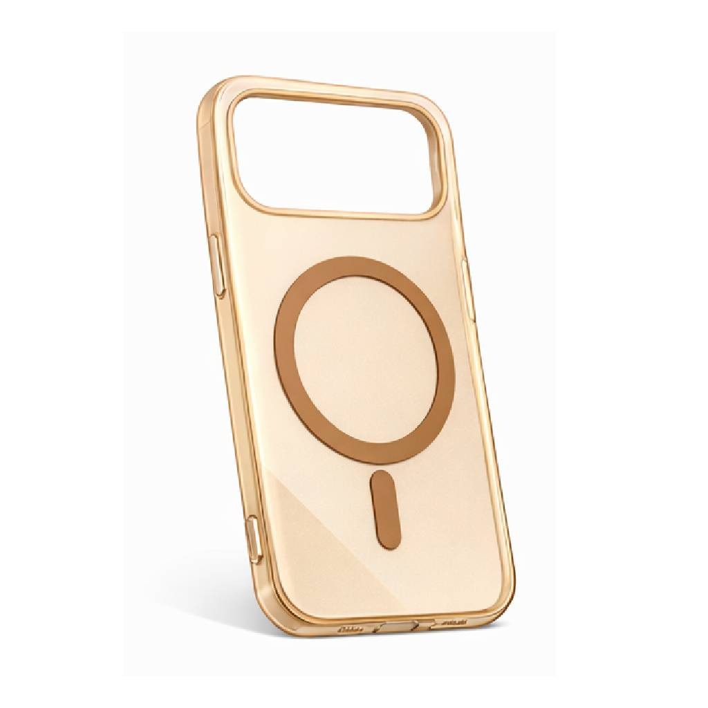Valente Magnetic Case Compatible with iPhone 17 Air | Slim Transparent Back Cover with Strong Magnetic Ring | Shockproof Protective Phone Case