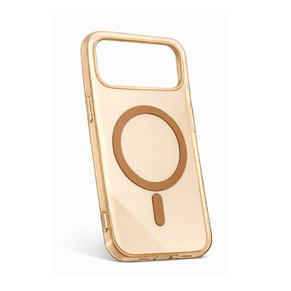 Valente Magnetic Case Compatible with iPhone 17 Air | Slim Transparent Back Cover with Strong Magnetic Ring | Shockproof Protective Phone Case