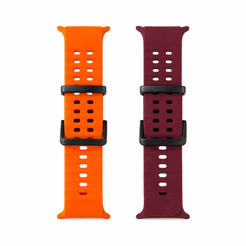 Valente Breathable Sport Bands for Samsung Galaxy Watch Ultra - Lightweight, Durable Design (Pack of 2)