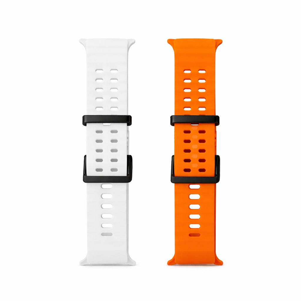 Valente Breathable Sport Bands for Samsung Galaxy Watch Ultra - Lightweight, Durable Design (Pack of 2)