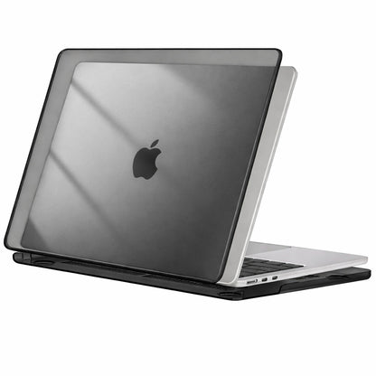Valente Hard Shell Case with Keyboard Cover Compatible with MacBook Air 13.6 inch M2 / M3 / M4 | Transparent Protective Laptop Cover | Shockproof Anti-Scratch Case