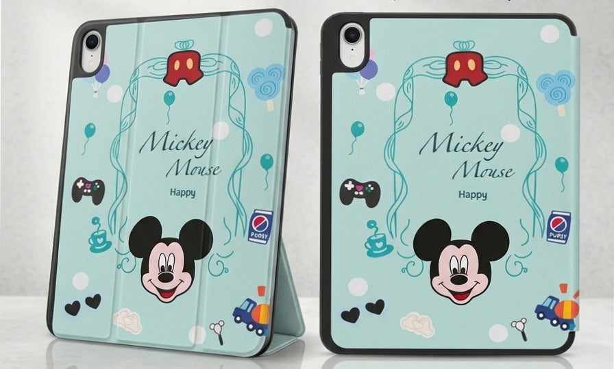 Valente Cartoon Smart Flip Case Compatible with iPad 10.9 (2022/A16) | Protective Stand Cover with Auto Sleep/Wake | Shockproof Tablet Case