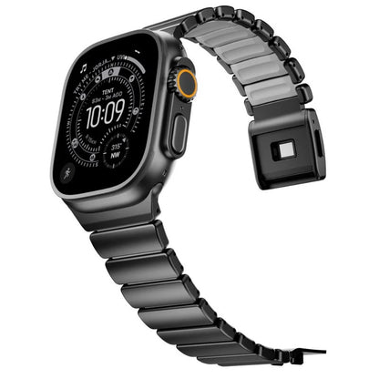 Valente Metal Strap Compatible with Apple Watch Series 8/7/6/5/SE/Ultra/Ultra 2 (42mm/44mm/45mm/49mm) | Premium Stainless Steel Watch Band with Adjustable Links