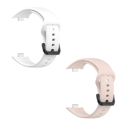 Valente Silicone Strap Compatible with Redmi Watch Move | Soft Replacement Watch Band | Adjustable Sport Wrist Band with Secure Buckle (pack of 2)
