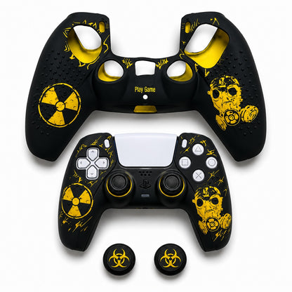 Valente Silicone Protector Case Compatible with PS5 Controller | Anti-Slip Shockproof Grip Cover | Gaming Controller Protective Skin