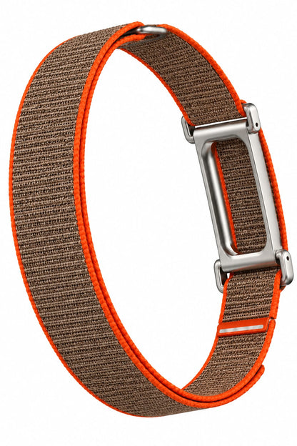 Valente Woven Nylon Armband Compatible with Fitbit Air, Adjustable Breathable Fitness Tracker Wrist Band, Lightweight Soft Sports Strap with Secure Buckle for Daily Wear, Exercise, Running & Travel
