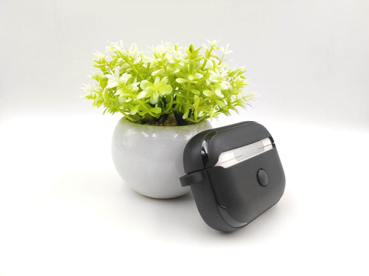 Valente AirPods Pro 2nd gen case black back view wireless charging compatible