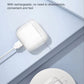 Valente Transparent Case Compatible with Apple AirPods 4 - Slim, Scratch-Resistant Protection
