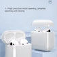 Valente Transparent Case Compatible with Apple AirPods 4 - Slim, Scratch-Resistant Protection