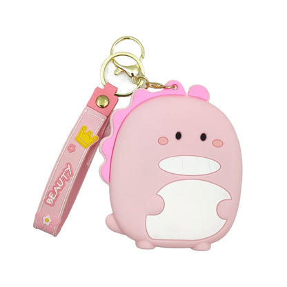 Valente Universal Cute Cartoon Silicone Zipper Coin Purse Pouch For Kids & Girls.
