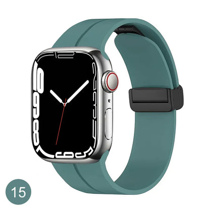 Valente Magnet Buckle Strap For Apple Watch Series 8,7,6,5,SE,Ultra
