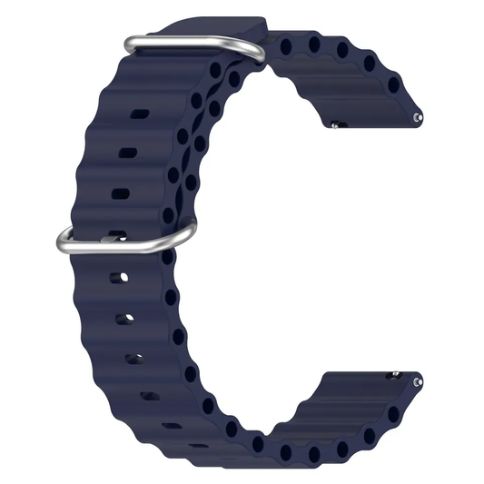 Valente 20mm Ocean Loop Watch Strap for Galaxy Watch Active 2 (40mm & 44mm),Active (40mm), Watch 3 (41mm),Boat Vertex,Amazfit Bip,GTR (42mm),GTS,Dizo Watch 2,firebolt infinity