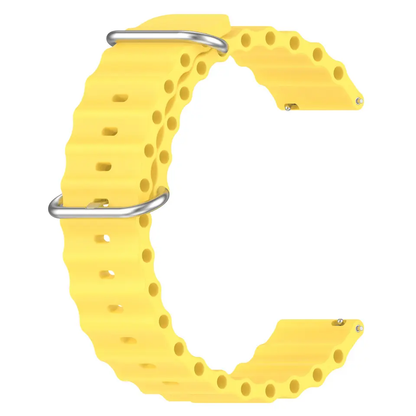 Valente 22mm Ocean Loop Watch Strap for Noise halo, Colorfit Pro 3,Colorfit Ultra,Oneplus Watch,Fossil Gen 5E 44mm, Gen 5(44mm),firebolt Invincible Plus, Legacy,cobra,Pebble Cosmos Luxe 2.0.