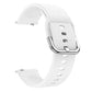 Valente Buckle Silicone 20mm Watch Strap Compatible with Galaxy Watch Active 2 (40mm & 44mm),Active (40mm), Watch 3 (41mm),Boat Vertex,Amazfit Bip,GTR (42mm),GTS,Dizo Watch 2