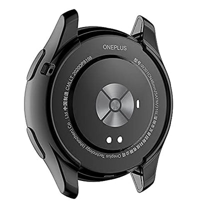 Valente Soft TPU Full Front Screen Bumper Protective Case Cover for OnePlus Watch