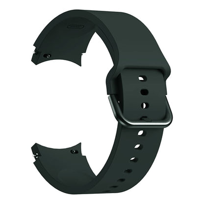 Valente Premium Silicone 20mm Buckle Watch Strap Compatible with Galaxy Watch 4/5/6