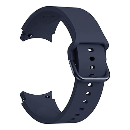 Valente Premium Silicone 20mm Buckle Watch Strap Compatible with Galaxy Watch 4/5/6