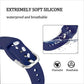 Valente Buckle Silicone 19mm Watch Strap For Noise Colorfit Pro 2 & Boat Storm Only