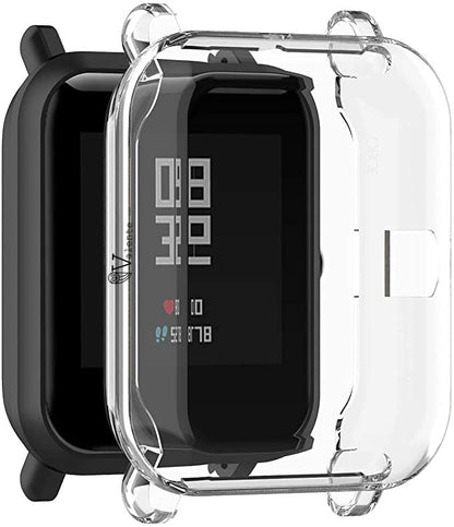 Valente Hard TPU Shockproof Screen & Body Protector Cases Compatible with Amazfit Bip U Pro/ BIP U/ GTS 2 Mini/Bip S /Bip S Lite /Bip /Bip Lite Watch