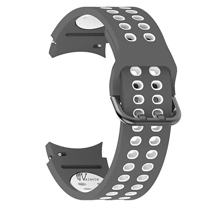 Valente Premium Silicone 20mm Buckle Watch Strap For Samsung Galaxy Watch 4/5/6