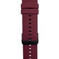 Valente Premium Buckle Silicone 20mm Watch Strap Compatible with Galaxy Watch Active 2 (40mm & 44mm),Active (40mm), Watch 3 (41mm),Boat Vertex,Amazfit Bip,GTR (42mm),GTS,Dizo Watch 2