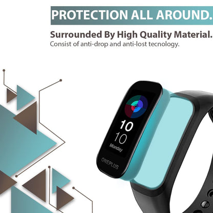 Valente Soft Silicone Smart Band Straps compatible with One Plus Smart Band (Pack of 3)