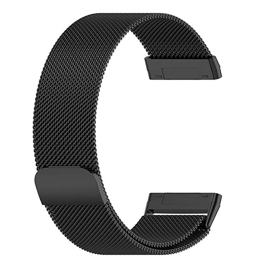 Valente Stainless Chain Mesh Watch Strap Compatible with Fitbit Versa 3 & Versa Sense only