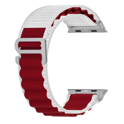 Valente Nylon Alpine Loop 42/44/45/49mm Strap Compatible with Apple Watch Series 8,7,6,5,SE,Ultra