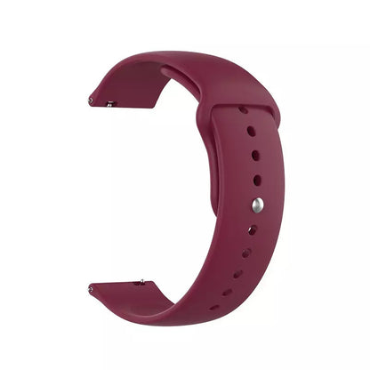 Valente Silicone 20mm Watch Strap Compatible with Galaxy Watch Active 2 (40mm & 44mm),Active (40mm), Watch 3 (41mm),Amazfit Bip,GTR (42mm),GTS,Dizo Watch 2,Oneplus Nord Watch