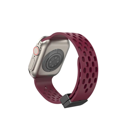 Valente breathable Magnet Buckle Strap For Apple Watch Series 8,7,6,5,SE,Ultra