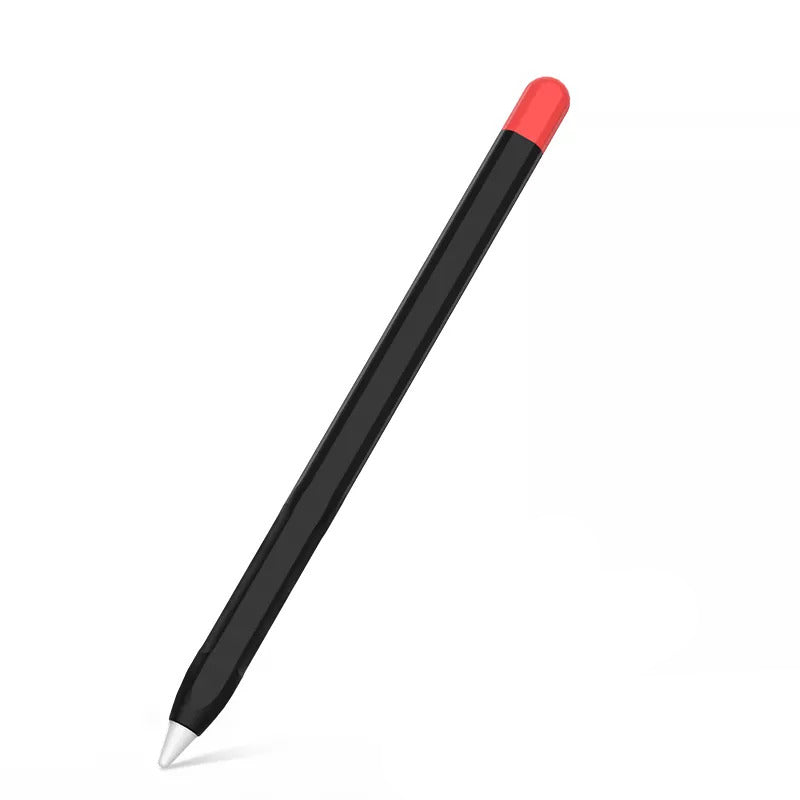 Valente ultra thin silicone skin cover black and red for Apple Pencil 2nd generation