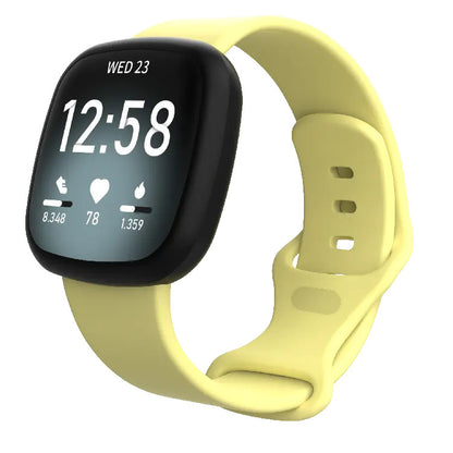 Valente Silicone Watch Strap Compatible with Fitbit Versa 3 / Sense only