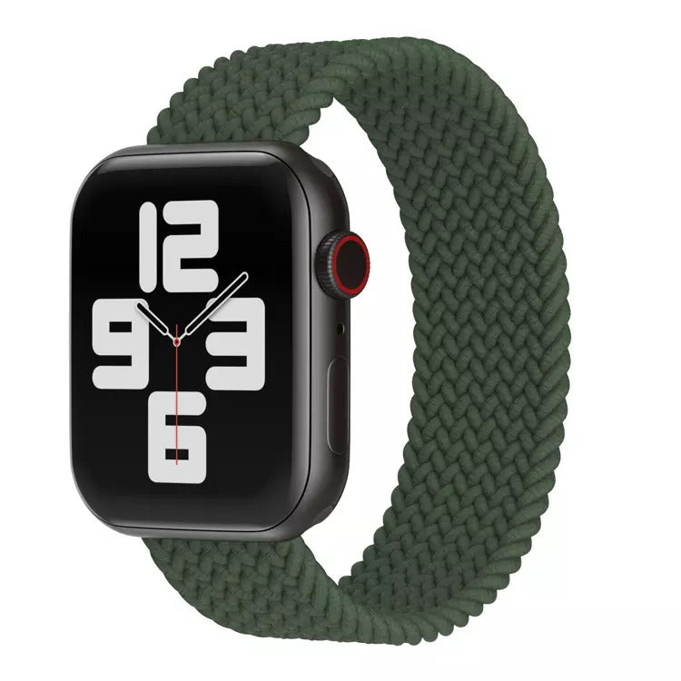 Valente Nylon Braided 42mm/44mm/45mm/49mm Strap Compatible with Apple Watch Series 8,7,6,5,SE,Ultra