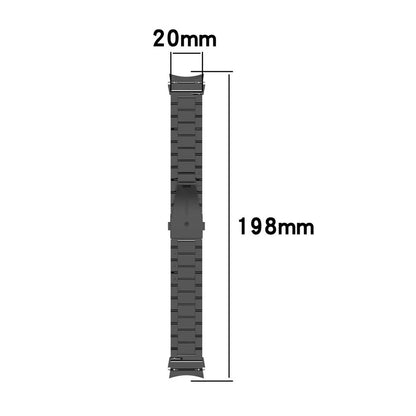 Valente Heavy Metal Strap Compatible For Samsung Galaxy Watch 4/5/6