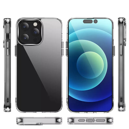 Valente Hard Polycarbonate Anti-Yellowing Transparent Back Cover for Apple Iphone 14 Pro