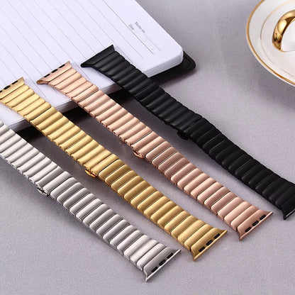 Valente Heavy Metal 42mm/44mm/45mm Strap Compatible with Apple Watch Series 8,7,6,5,SE, Ultra