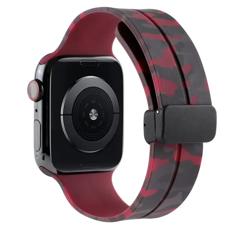 Valente 42mm/44mm/45mm/49mm Magnetic Buckle Strap For Apple Watch Series 8,7,6,5,SE,Ultra