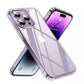 Valente Hard Polycarbonate Anti-Yellowing Transparent Back Cover for Apple Iphone 13