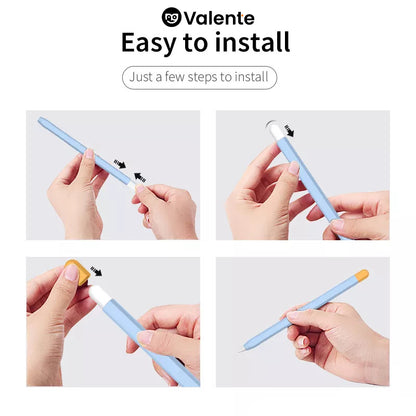 Valente Ultra Thin Silicone Skin Cover For Apple Pencil 2nd Gen Only (Stylus not included)