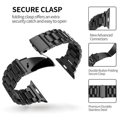 Valente Heavy Metal Strap Compatible For Samsung Galaxy Watch 4/5/6