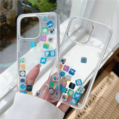 Valente Hard Polycarbonate Liquid Transparent Back Cover for Apple Iphone 13 Pro (Pack of 1)