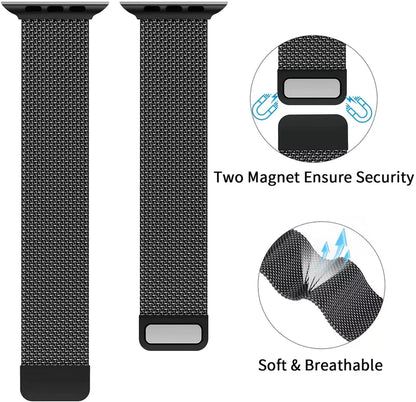 Valente Stainless Steel Chain Strap for Fire-Boltt Visionary BSW046, Ring BSW005, Call BSW014, Ring Pro BSW029