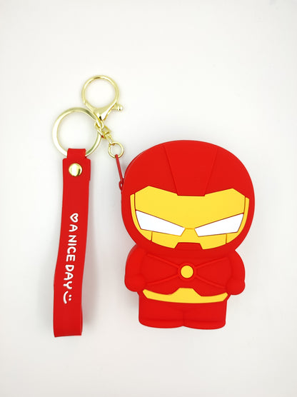 Valente Universal Cute Cartoon Silicone Zipper Coin Purse Pouch For Kids & Girls.
