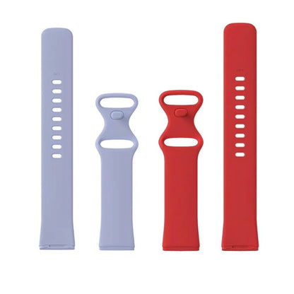 Valente Silicone Watch Strap Compatible with Fitbit Versa 3 / Sense only (Pack of 2)