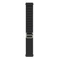 22mm black alpine loop watch strap