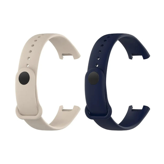 Valente Soft Silicon Band Strap Compatible for Redmi Band Pro (Pack of 2)